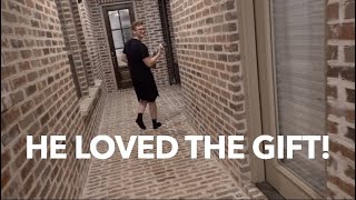 VISITING SCUMP LATE AT NIGHT (SURPRISED HIM WITH THIS)