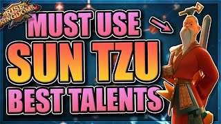 Best Sun Tzu Talents + Guide in Rise of Kingdoms