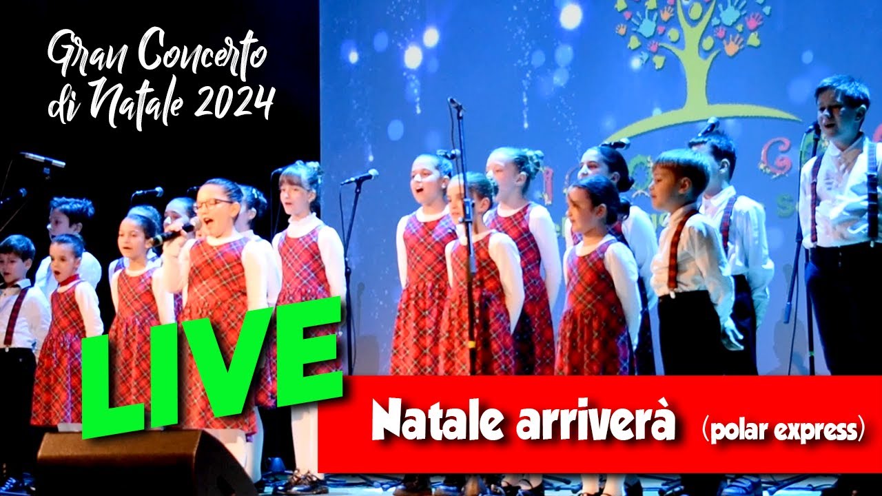 Piccolo Coro della Daigo Music School | NATALE ARRIVERÀ (dal film Polar Express) Live!