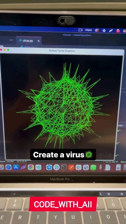 #virus #shorts #trendingshorts Creating a virus in python - YouTube