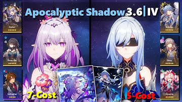 [HSR] Apocalyptic Shadow 3.6 | E0S1 Castorice + E0S1 Jingliu x E0S1 Hyacine True DMG | F2P Teams