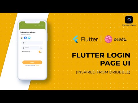 Food Delivery App Login UI with #flutter. Inspired from Dribbble.