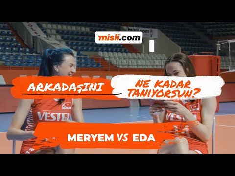 Meryem Boz - Eda Erdem Dündar | “Arkadaşını Ne Kadar Tanıyorsun?” 🥰🤣