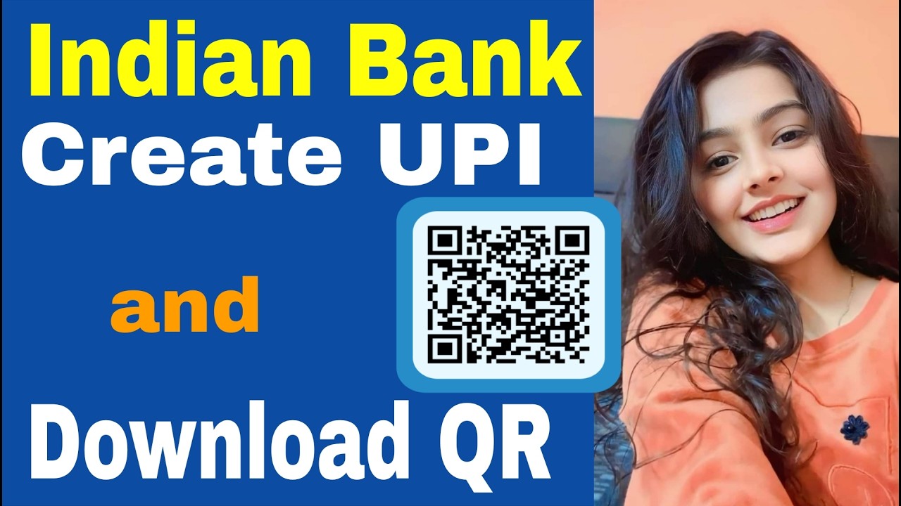 indian bank ka qr code kaise nikale || how to get qr code in indian ...