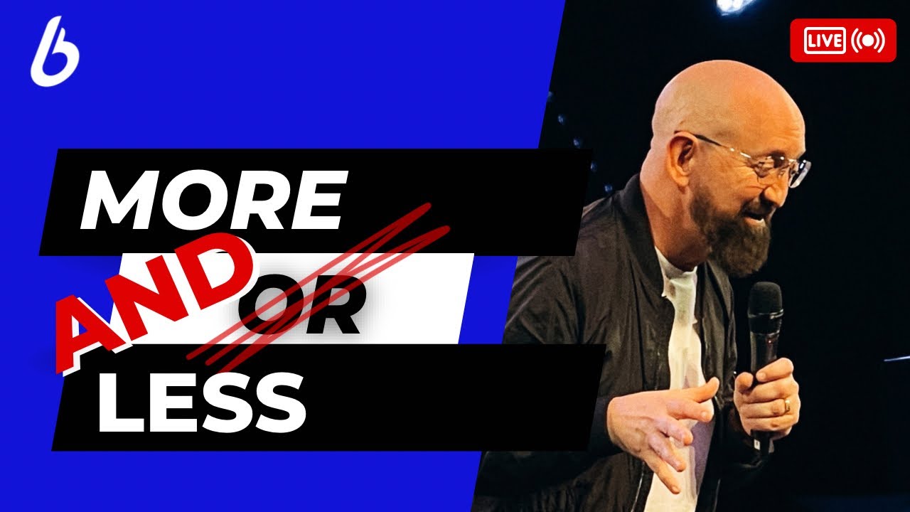 more AND less | being UNRAVELED in the presence of Jesus - Duane White ...