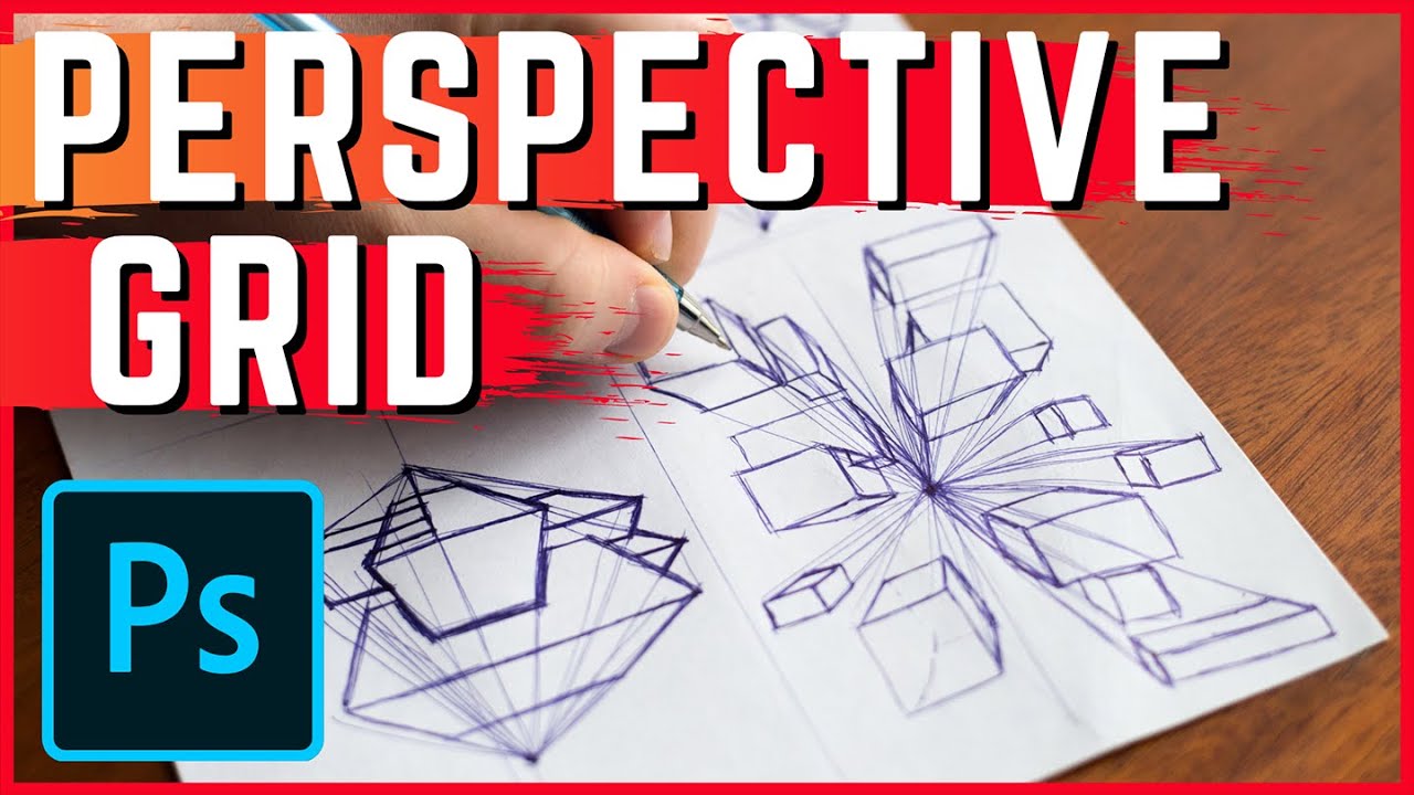 How To Make A Perspective Grid In Photoshop Youtube