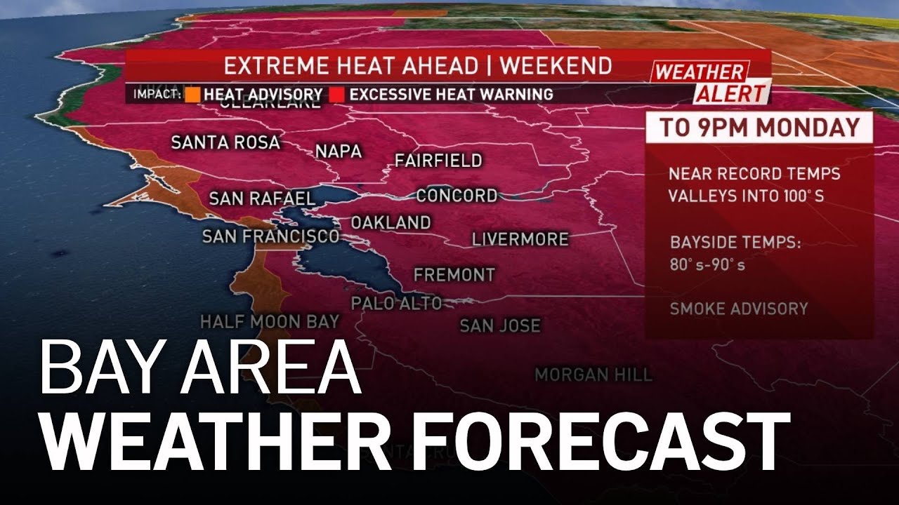 Bay Area Forecast: Extreme Heat Continues, Fire Danger on the Rise