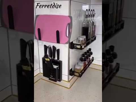 How to organise kitchen counter. - YouTube