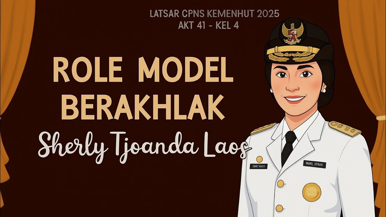 VIDEO ROLE MODEL TOKOH BerAKHLAK: Gubernur Maluku Utara - Sherly Tjoanda Laos (AKT 41 Kel 4 Sub 2)