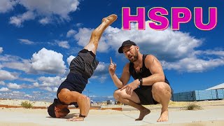 Use Crow to Handstand and Eccentrics to Learn HSPU