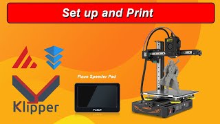 Use the Flsun Speeder Pad with the KINGROON KP3S Pro Part 1 set up and Print