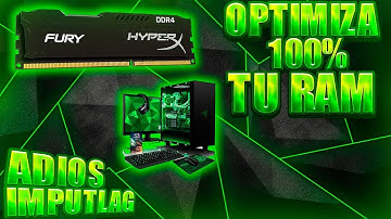 ✅COMO REDUCIR EL IMPUT LAG Y OPTIMIZAR 100% TU MEMORIA RAM  EN WINDOWS 10 ADIOS TIRONES