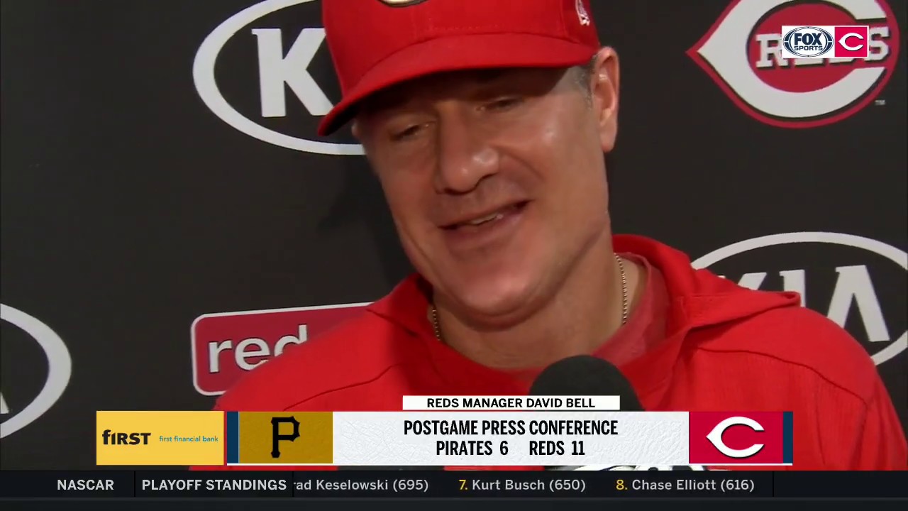 David Bell Is Stressing A Mix Of Urgency And Patience During Stretch Run Reds Pirates Postgame - 