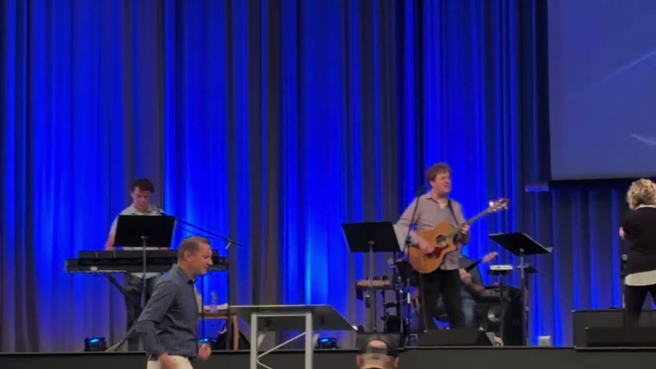 Antioch Intl. Church worship team, Pastor Jesse Enns - spontaneous song