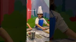 الشيف صبا |اطفال_ومواهب بيتزا تعليم طبخ اطفال_العرب