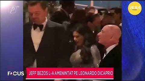 Jeff Bezos l-a amenințat pe Leonardo DiCaprio