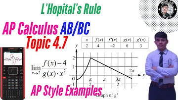 AP Calculus AB/BC | Topic 4.7 | Using L