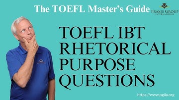TOEFL-leestoets met antwoorden op retorische vragen