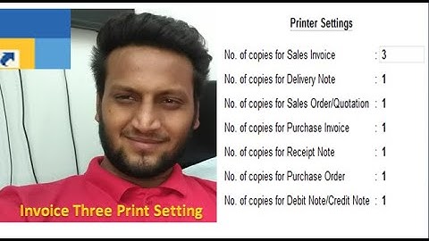 Sale Invoice Printing Setting In Tally Prime | Original / Duplicate / Triplicate In Tally Prime