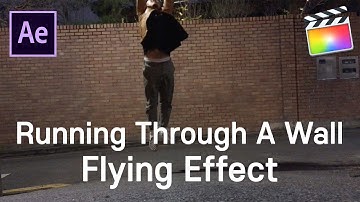 Running Through A Wall & Super Man Effects l After Effects & Final Cut Pro X Tutorial l NEMO media