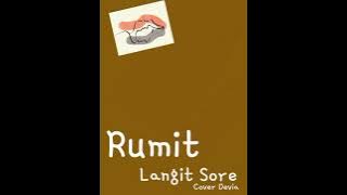 Rumit - Langit Sore ( Cover Devia) - Lirik