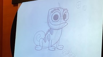 How to Draw Pascal from Tangled (Disney California Adventure Animation Academy FULL VIDEO)