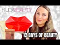 HUDA BEAUTY 12 DAYS OF BEAUTY ADVENT CALENDAR 2020 UNBOXING