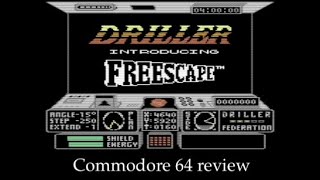Review: Driller (Commodore 64)