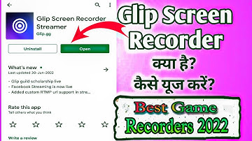 Glip Screen Recorder kaise use kare | glip screen recorder settings | glip screen recorder app ||