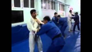 Judo Training Kuzushi
