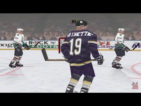 Actua Ice Hockey 2 - PS1 Gameplay (4K60fps)