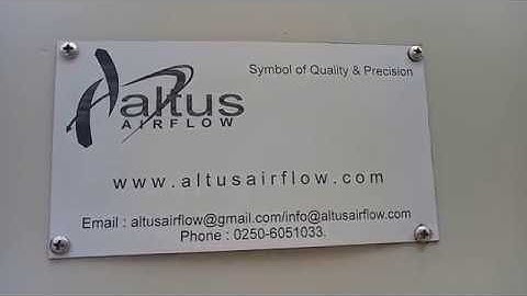 ALTUS AIRFLOW - AHU - AIR HANDLING UNITS (DIRECT DRIVE SYSTEMS)