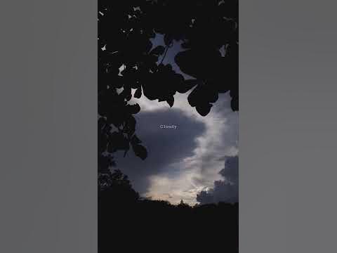 #cloudy #clouds #sky #graysky #vibe - YouTube