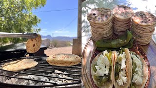 Tortillas de manteca o tortillas gorditas - Al estilo Sierra de Sonora - La Herencia de las Viudas