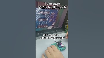 Take apart Rs232 to ttl module#electronic #rs232 #ttl