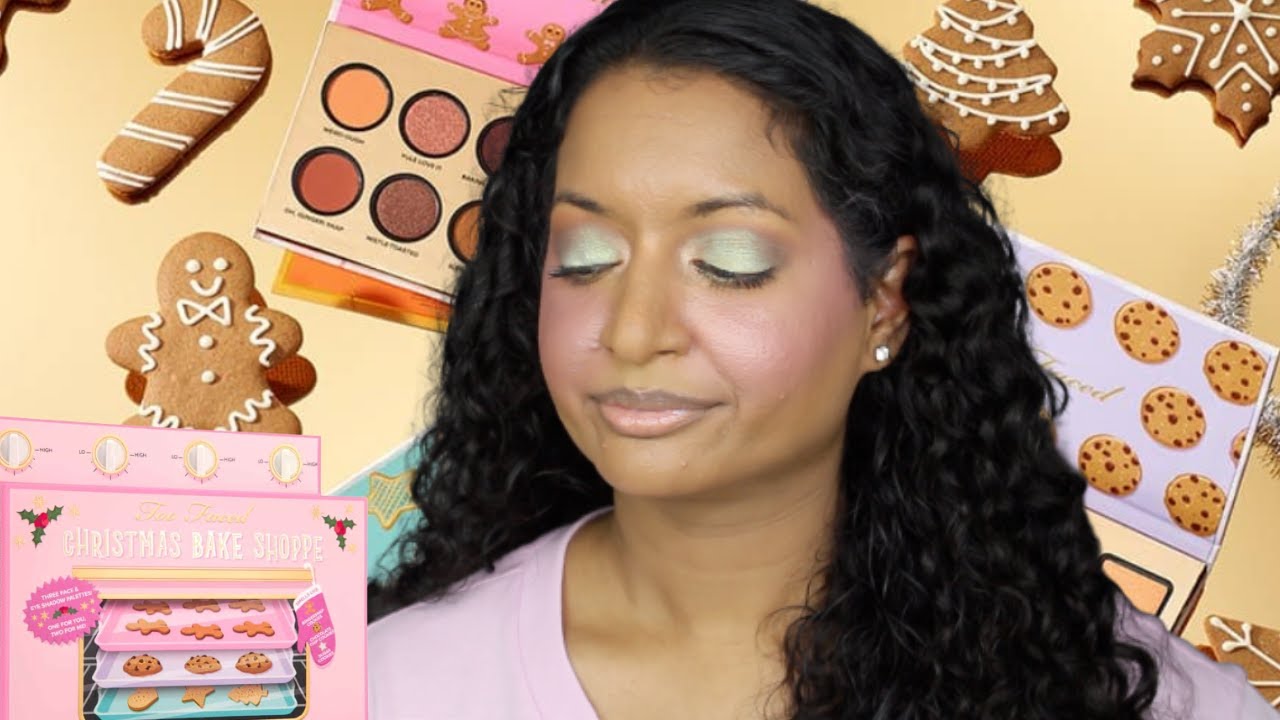 Too Faced Christmas Bake Shoppe Makeup Set Review YouTube