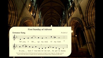 ENGLISH PROPER CHANTS: 1st Sunday Advent // Entrance Antiphon