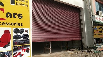 Automatic Rolling Shutter with Motors Automation