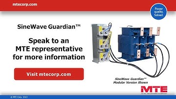 MTE SineWave Guardian™ Product Overview