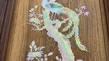 Duy Nhất 1 Bộ Tranh Chim Công Phần Mộc Thô Đẹp Tuyệt Đối LH 0965.608.392