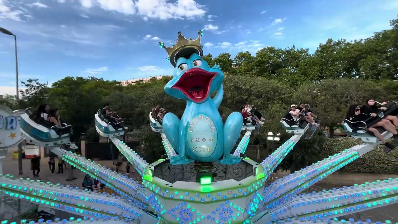 OnRide 📷 | Rana Show | Feria de Santa Eulalia Hospitalet -2024 🎡|  @davidsoloferia_