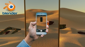 Using you phone as virtual camera in Blender 3.2 - Tutorial EASY (2022)