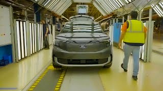 Amazing - New Ford Explorer Electric production line