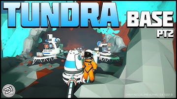 Tundra Base Building ! Starting on Tundra Pt 2 Lets Play Astroneer Update Z1 Gaming
