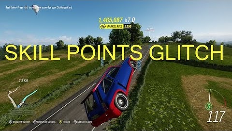 forza horizon 4 skill points glitch