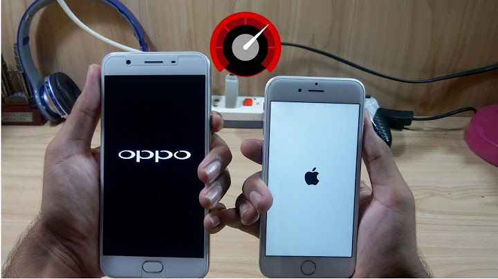 So sánh oppo f1s và iphone 6s