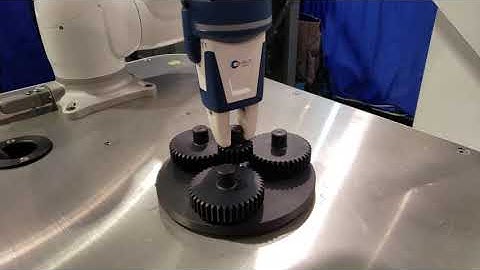 Cobot Gear Assembly Demo