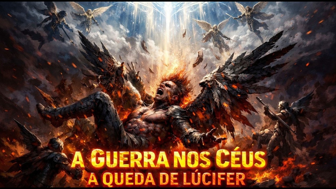 A GUERRA NOS CÉUS E A QUEDA DE LÚCIFER