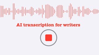 Transcription apps for all writers by 58keys William Gallagher 1,550 views 5 months ago 20 minutes