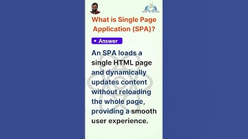 What is Single Page Application (SPA)? | React JS Concept Explained | React JS Training